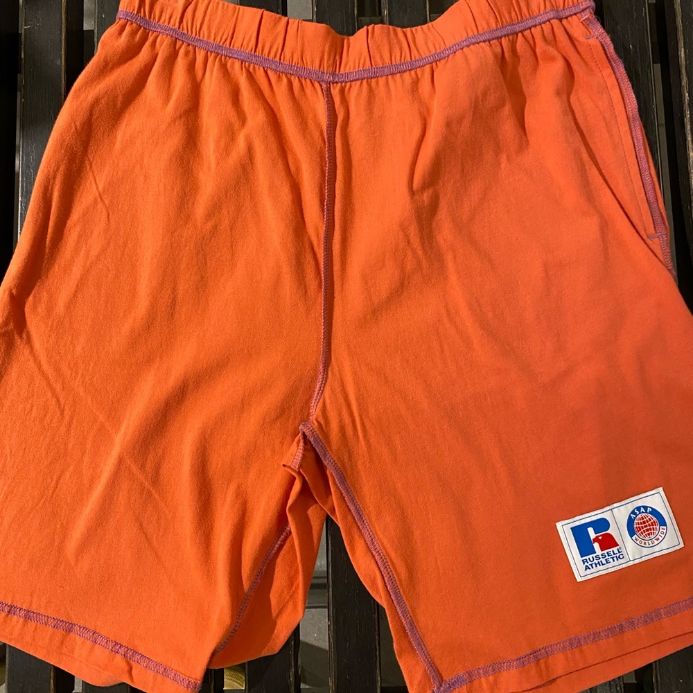 Asap world wide x Russel athletic shorts